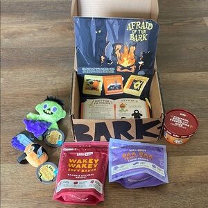 BarkBox Halloween Dog Toy and Treat Set